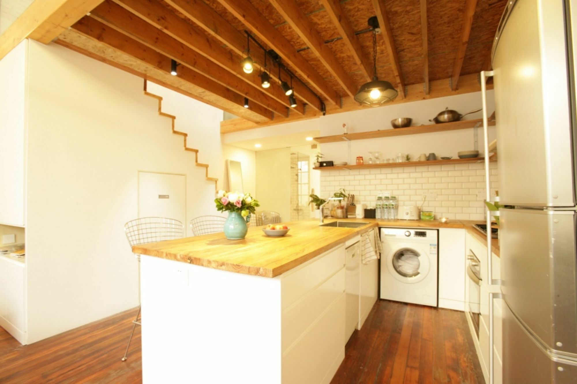 Appartamento Fx78 Loft & Terrace Shanghai Esterno foto