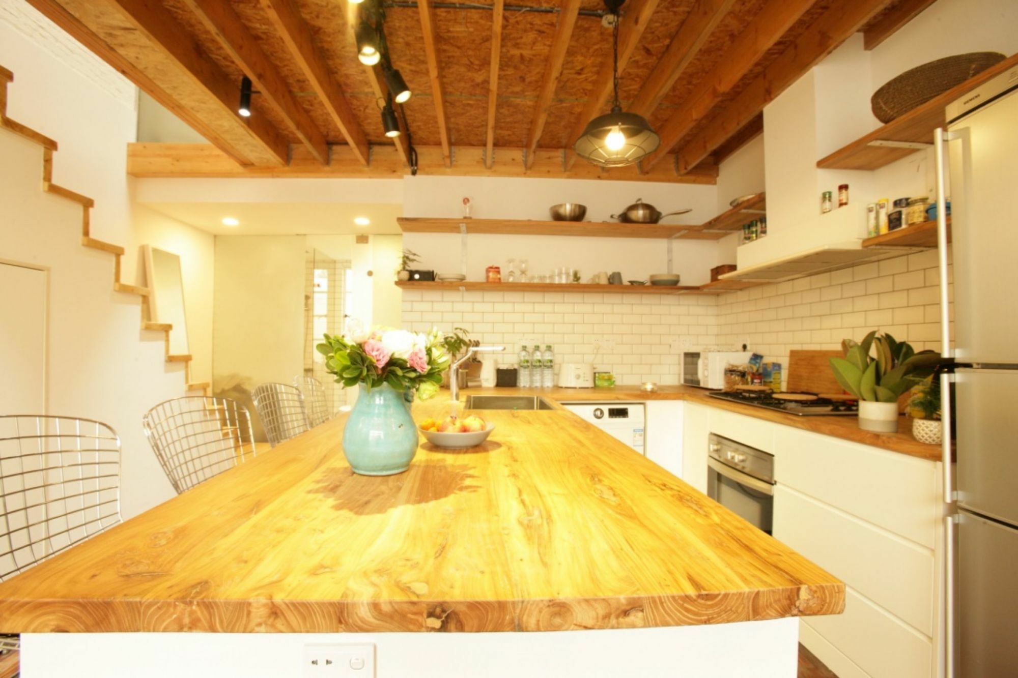Appartamento Fx78 Loft & Terrace Shanghai Esterno foto