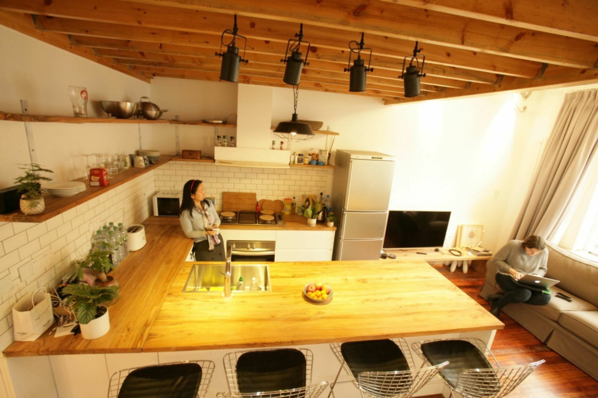Appartamento Fx78 Loft & Terrace Shanghai Esterno foto